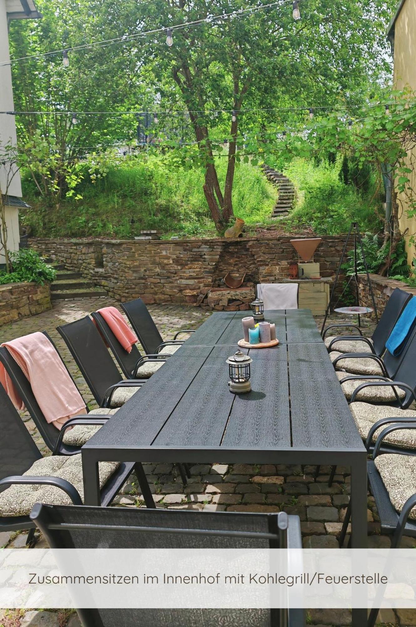 Hofgut Eveshausen - Das Ferienhaus In Der Natur Fuer Familien Und Gruppen Dommershausen Екстериор снимка